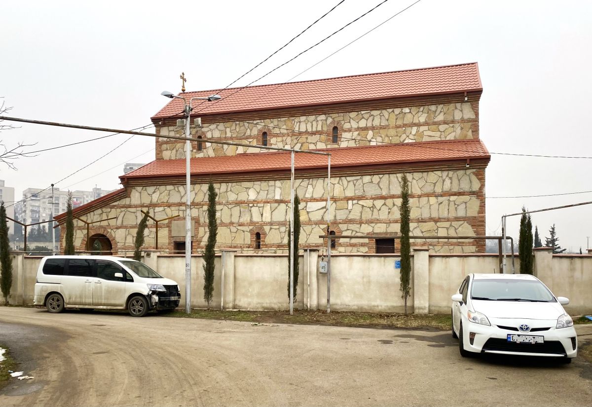 Тбилиси. Церковь Иоанна Богослова в Вазисубани. фасады, Вид с юга