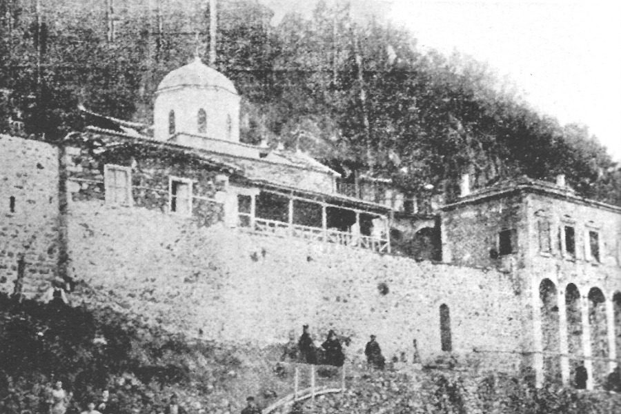 Монастырь Димитрия Солунского, Джунда (Москониси) (Балыкесир, Турция). архивная фотография