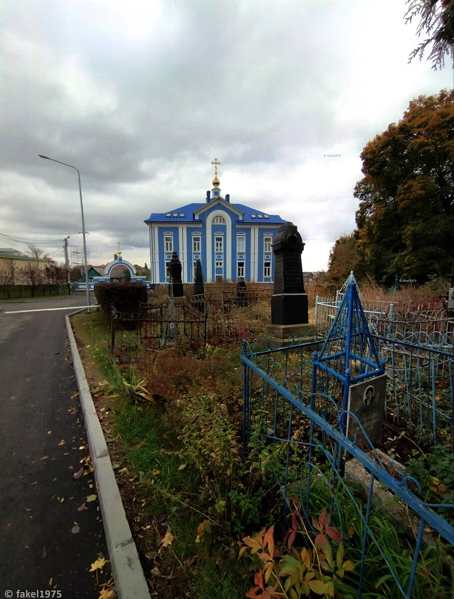 Домовая церковь Владимира равноапостольного при Духовно-просветительском центре, Мичуринск (Мичуринский район и г. Мичуринск, Тамбовская область). общий вид в ландшафте