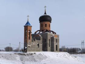 Малые Ерыклы. Церковь Троицы Живоначальной (строящаяся)