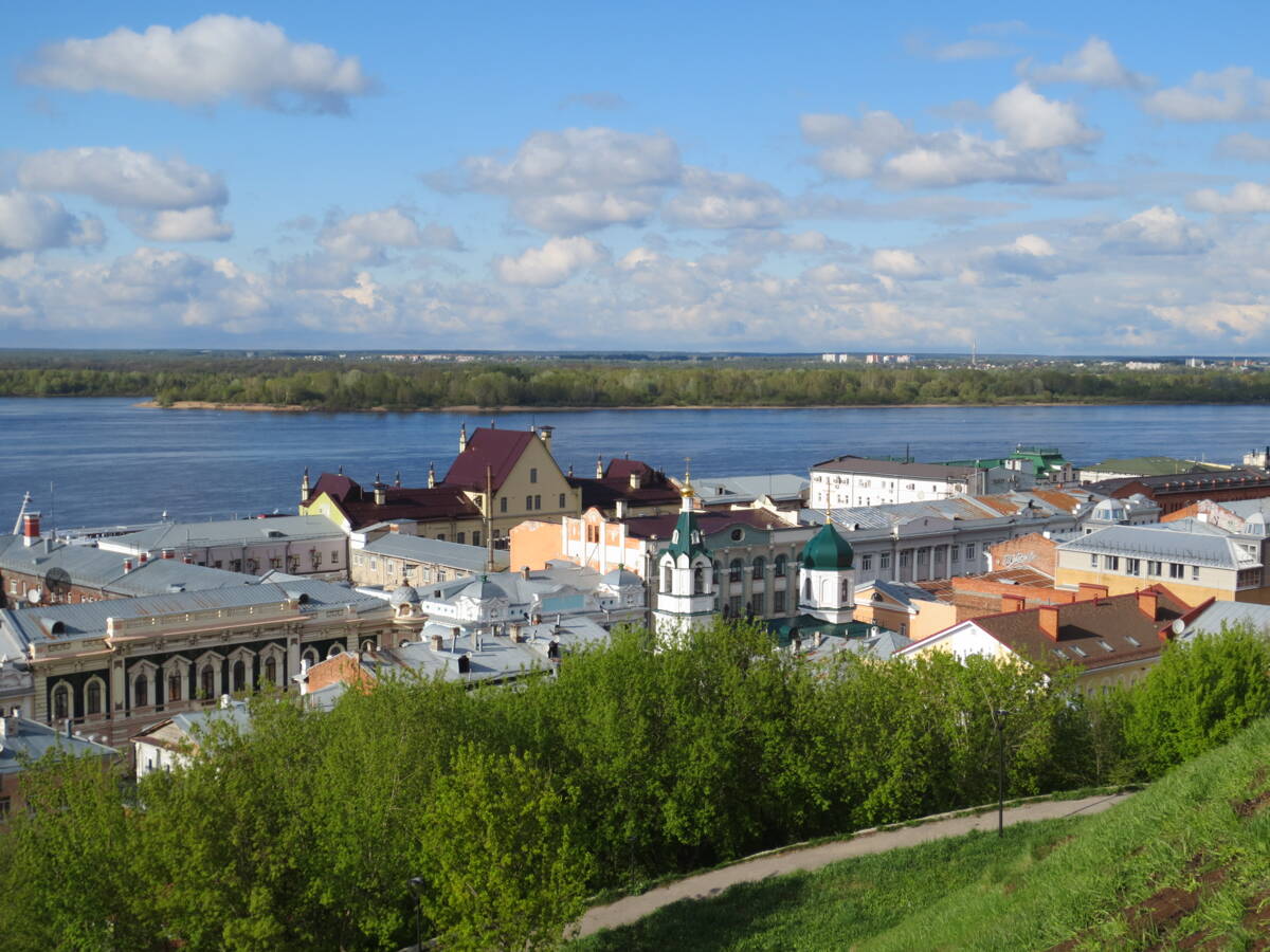 Церковь Троицы Живоначальной на Нижнем Посаде (новая), Нижегородский район (Нижний Новгород, город, Нижегородская область). фасады