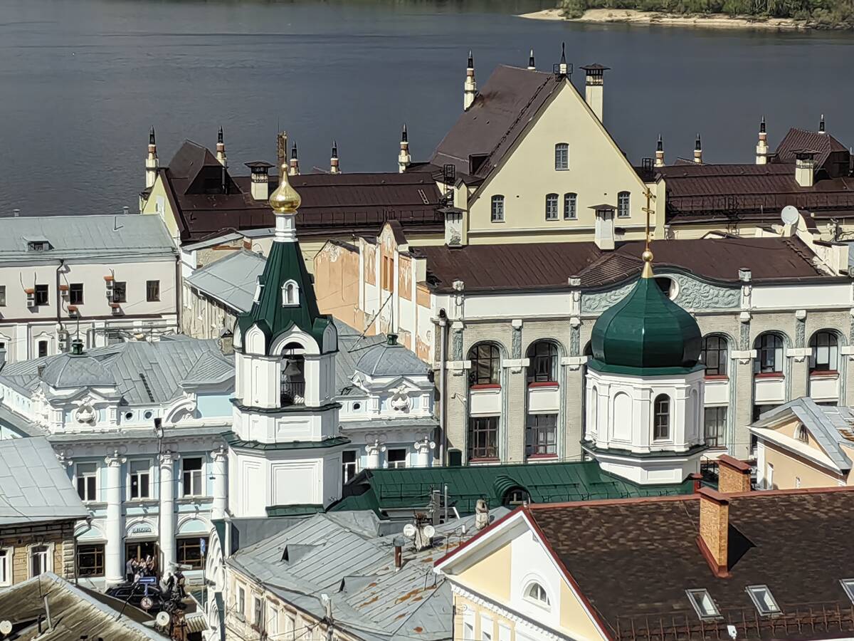 Церковь Троицы Живоначальной на Нижнем Посаде (новая), Нижегородский район (Нижний Новгород, город, Нижегородская область). фасады