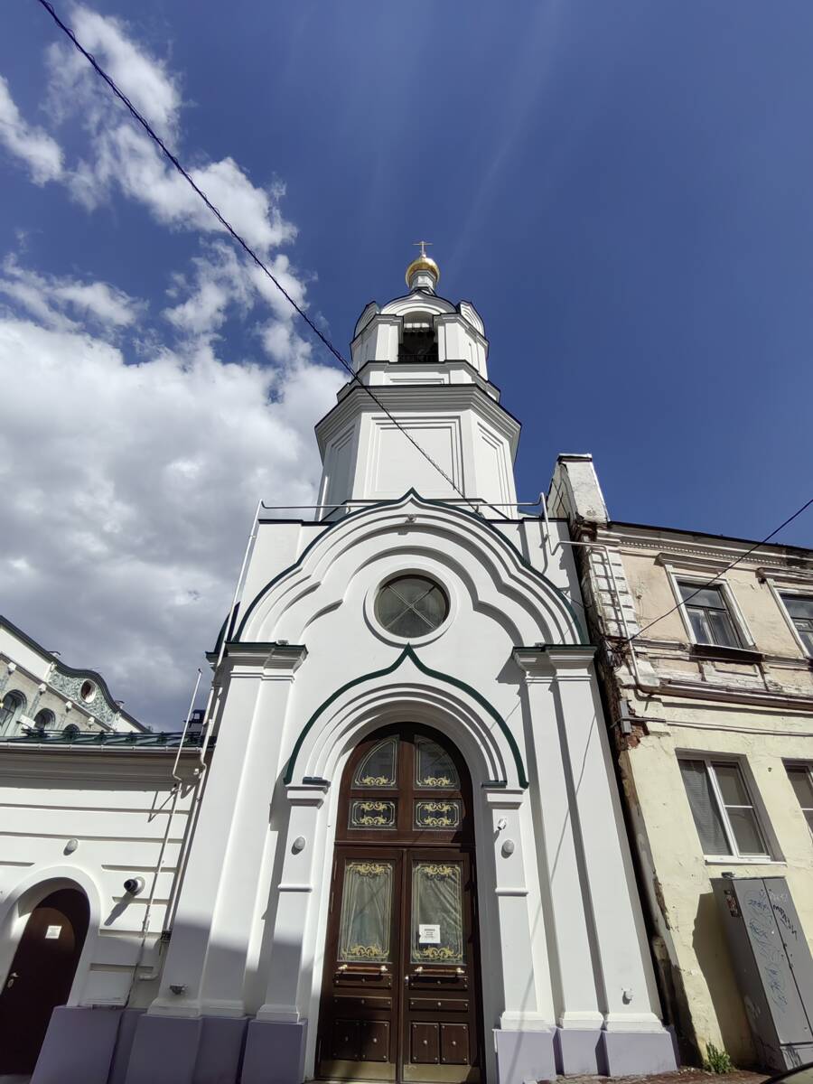 Церковь Троицы Живоначальной на Нижнем Посаде (новая), Нижегородский район (Нижний Новгород, город, Нижегородская область). фасады