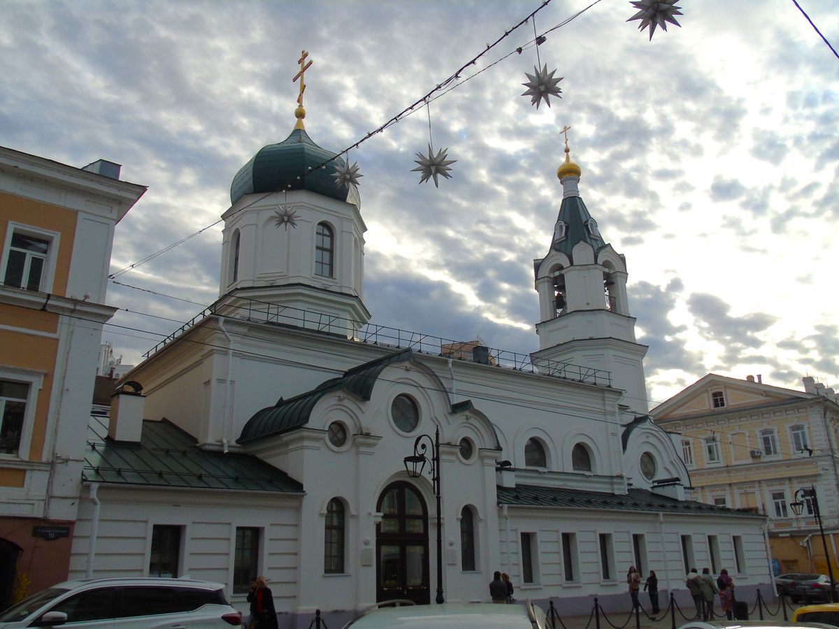 фасады. Церковь Троицы Живоначальной на Нижнем Посаде (новая), Нижегородский район (Нижний Новгород, город, Нижегородская область)