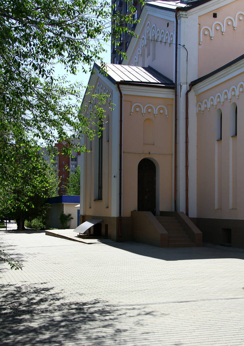Церковь Николая Чудотворца на Тулака, Волгоград (Волгоград, город, Волгоградская область). архитектурные детали, Фрагмент фасада