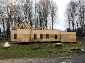 Майский. Церковь Покрова Пресвятой Богородицы (строящаяся)