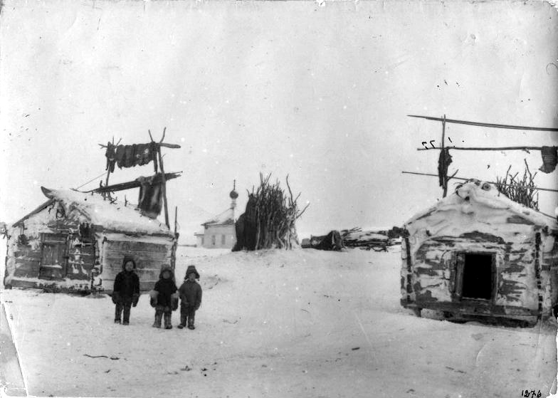 Йоканга, урочище. Церковь Алексия, митрополита Московского. архивная фотография, Фото 1927 года из фондов Мурманского областного краеведческого музея. Автор Д. Золотарев