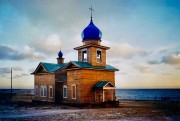 Церковь Николая Чудотворца (старая), Фото из альбома настоятеля храма отца Сергия (Калашникова).  Публикуется с его разрешения<br>, Большое Голоустное, Иркутский район, Иркутская область