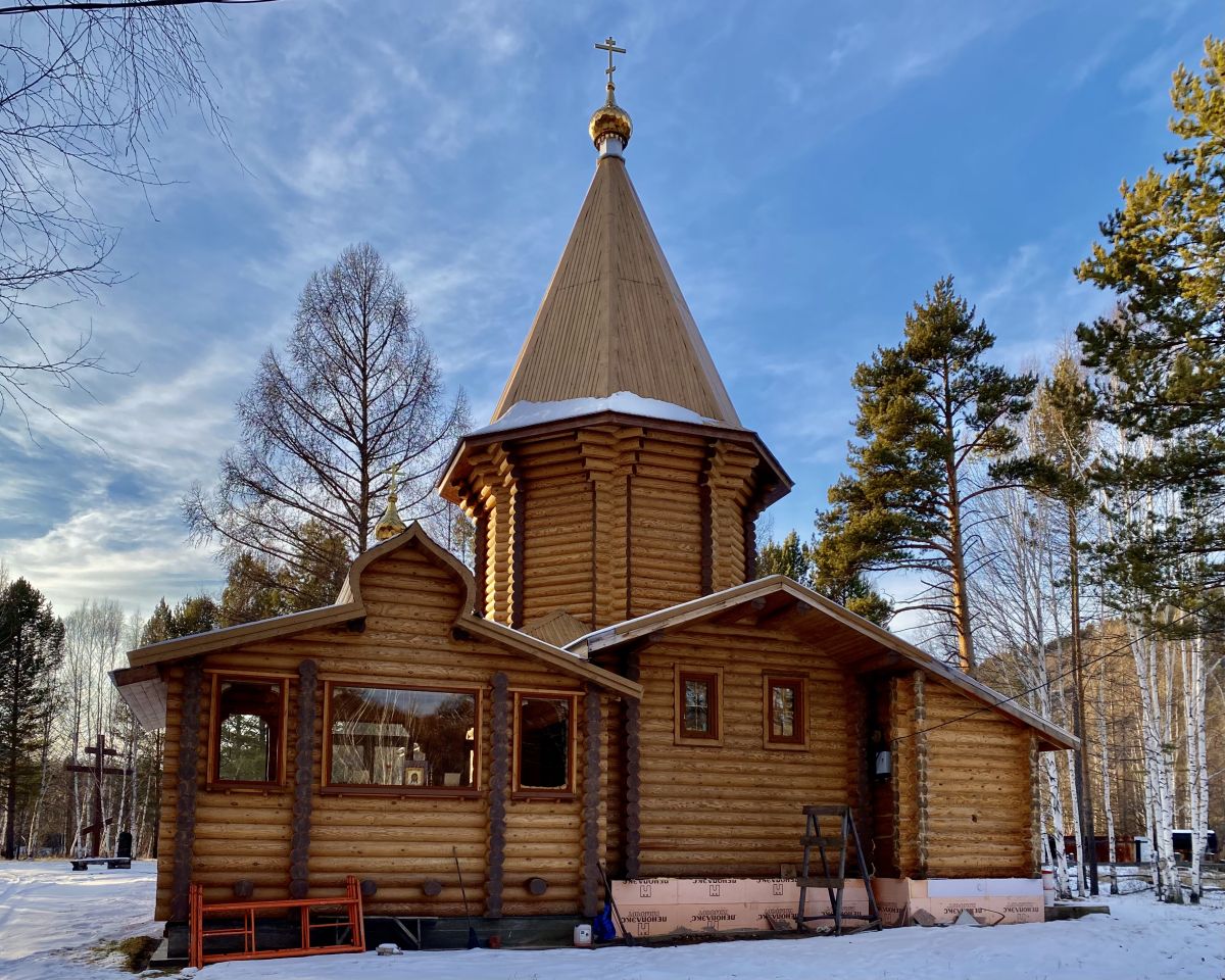 Церковь Александра Свирского, Нижний Кочергат (Иркутский район, Иркутская область). фасады, Вид с востока