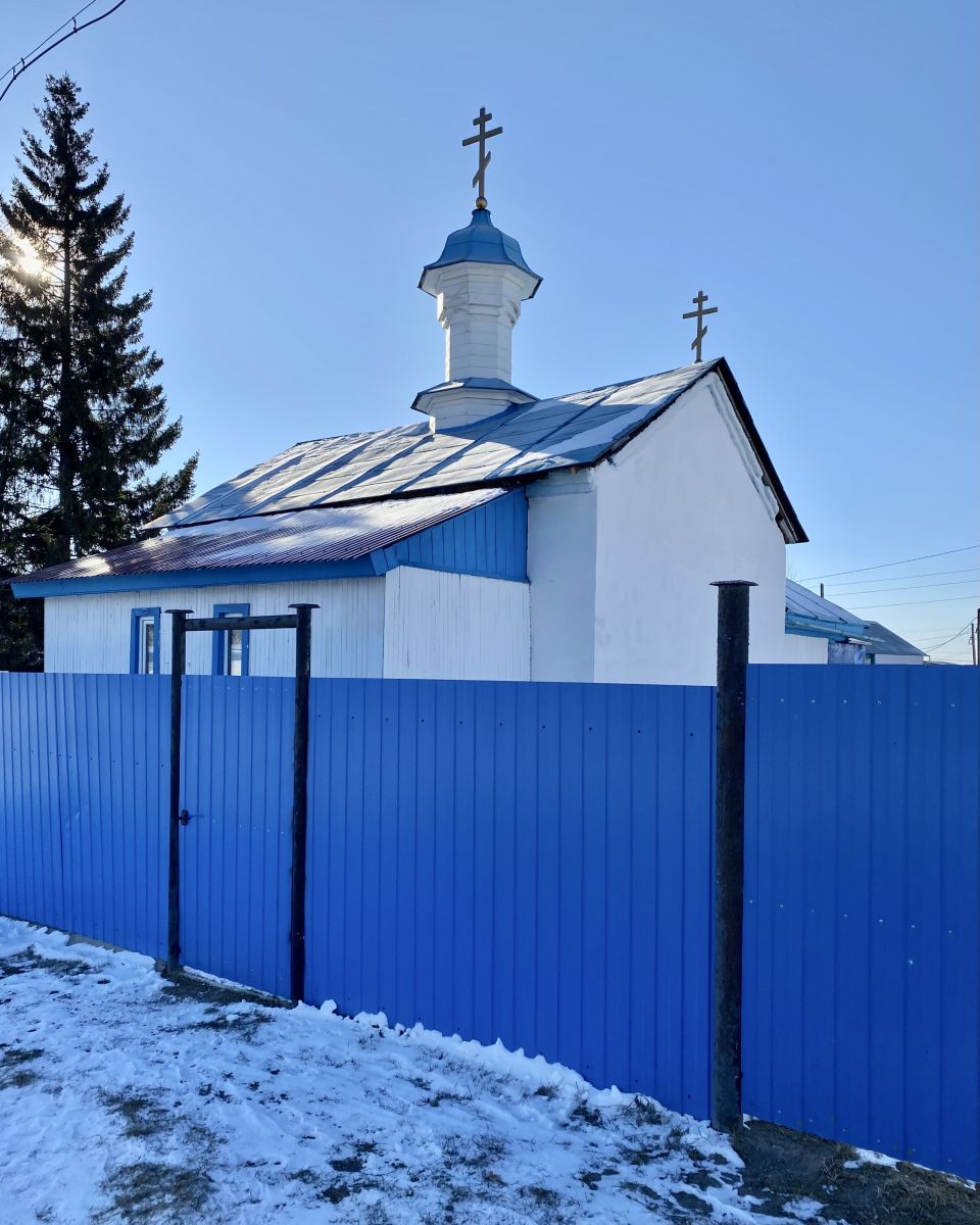 Церковь Благовещения Пресвятой Богородицы, Олонки (Боханский район, Иркутская область). архитектурные детали, Вид с ул. Гагарина