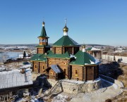 Церковь Иоанна Предтечи (новая), Вид с ЮВ<br>, Буреть, Боханский район, Иркутская область
