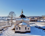 Церковь Илии Пророка (строящаяся), Вид с востока <br>, Бохан, Боханский район, Иркутская область