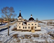 Церковь Илии Пророка (строящаяся), Вид с юга<br>, Бохан, Боханский район, Иркутская область