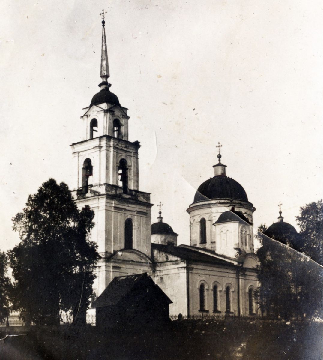 Стан. Церковь Богоявления Господня. архивная фотография, Фото нач. ХХ в. с сайта http://hram-tver.ru