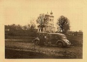 Церковь Николая Чудотворца, Храм в ландшафте села. Фото 1939 г. с аукциона e-bay.de<br>, Тератын, Люблинское воеводство, Польша