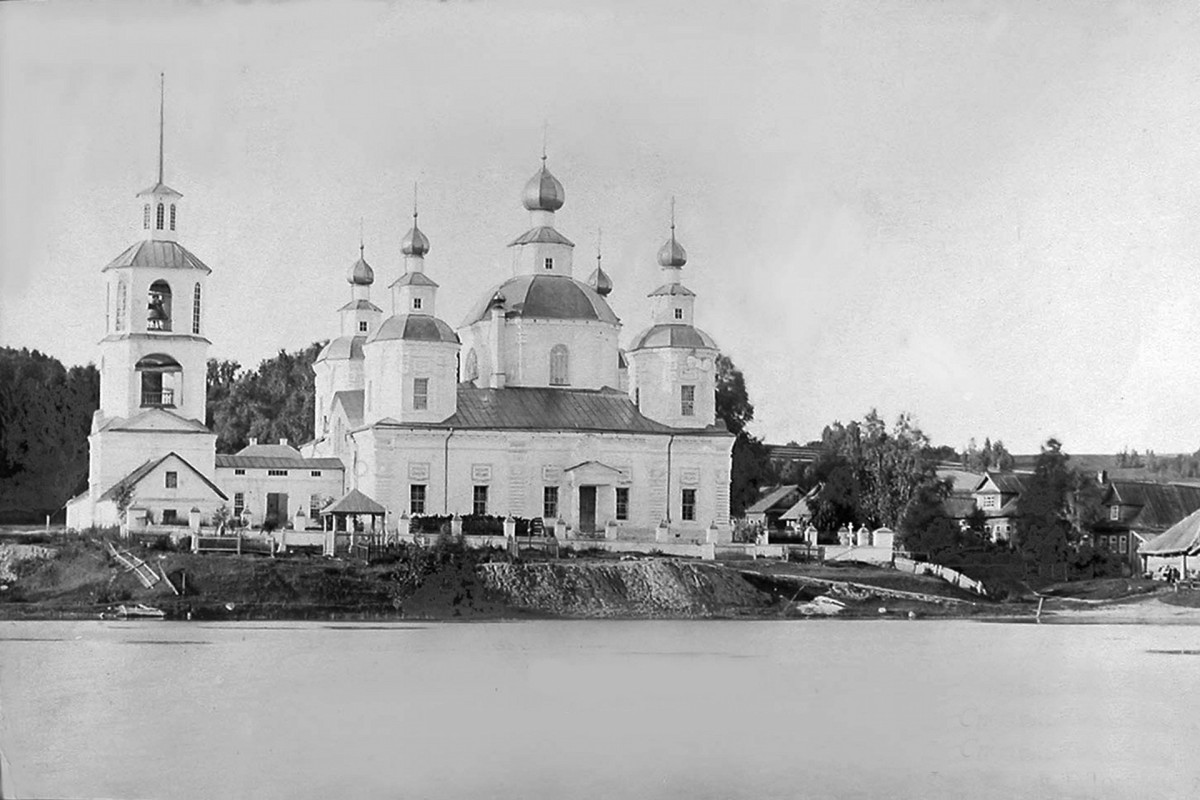 Церковь Воскресения Христова, Таложня (Торжокский район и г. Торжок, Тверская область). архивная фотография, Фото нач. ХХ века.