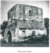 Казанская Богородицкая Площанская мужская пустынь. Колокольня, "Свод памятников архитектуры и монументального искусства России. Брянская область." М, Наука 1998, сектор Свода ГИИ<br>, Пчела, Брасовский район, Брянская область