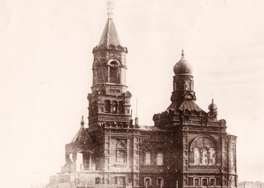 Церковь Воскресения Христова, Павлодар (Павлодарская область, Казахстан). архивная фотография, Старинное фото с сайта Павлодарской епархии