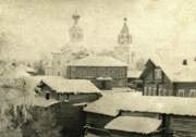 Церковь Троицы Живоначальной, 1930-1950-е годы. Верхнетоемский музей. Фото с pastvu.com <br>, Верхняя Тойма, Верхнетоемский район, Архангельская область