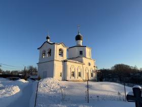 Чудиново (Спас-Чудиново). Церковь Преображения Господня (новая)