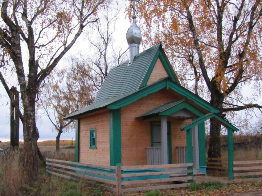 Мартемьяновская (Луги). Часовня Николая Чудотворца (новая). фасады