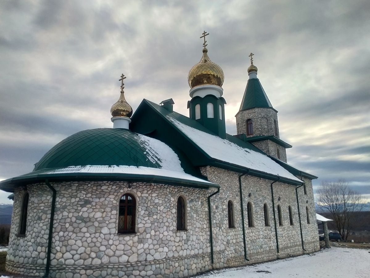 Церковь Воскресения Христова и Михаила Архангела, Андрюки (Мостовской район, Краснодарский край). фасады
