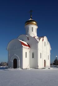 Верхняя Пышма. Церковь Александра Невского в парке 