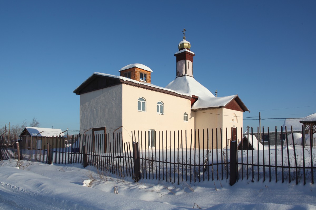 Церковь Алексия царевича, Среднеуральск (Верхняя Пышма (ГО Верхняя Пышма и ГО Среднеуральск), Свердловская область). фасады, Вид с юго-запада
