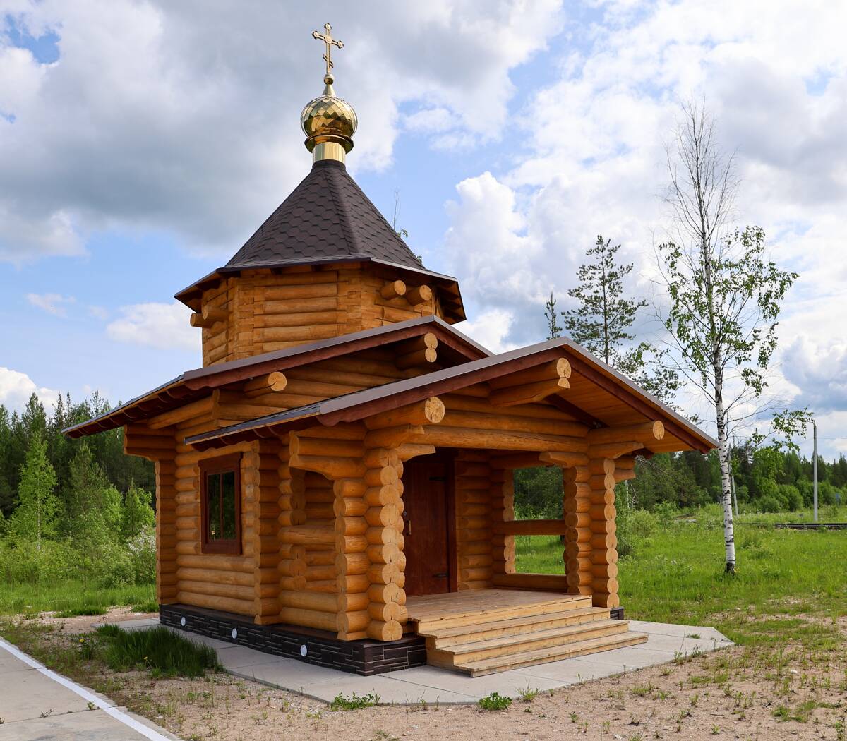 Неизвестная часовня, Плесецк (Плесецкий район, Архангельская область). фасады