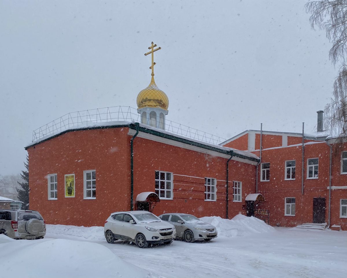 Церковь Иоанна Богослова при Духовной семинарии, Омск (Омск, город, Омская область). фасады, Вид с СВ