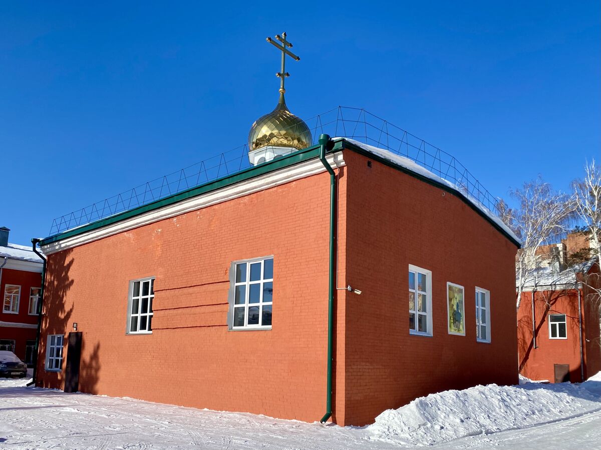 Церковь Иоанна Богослова при Духовной семинарии, Омск (Омск, город, Омская область). фасады, Вид с ЮВ