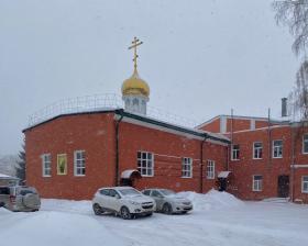 Омск. Церковь Иоанна Богослова при Духовной семинарии