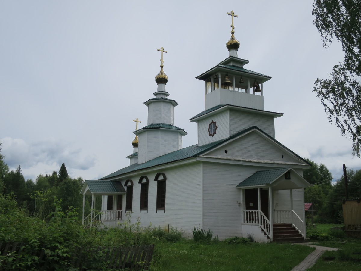 Церковь Рождества Христова, Шайма (Павинский район, Костромская область). фасады, Вид с северо-запада