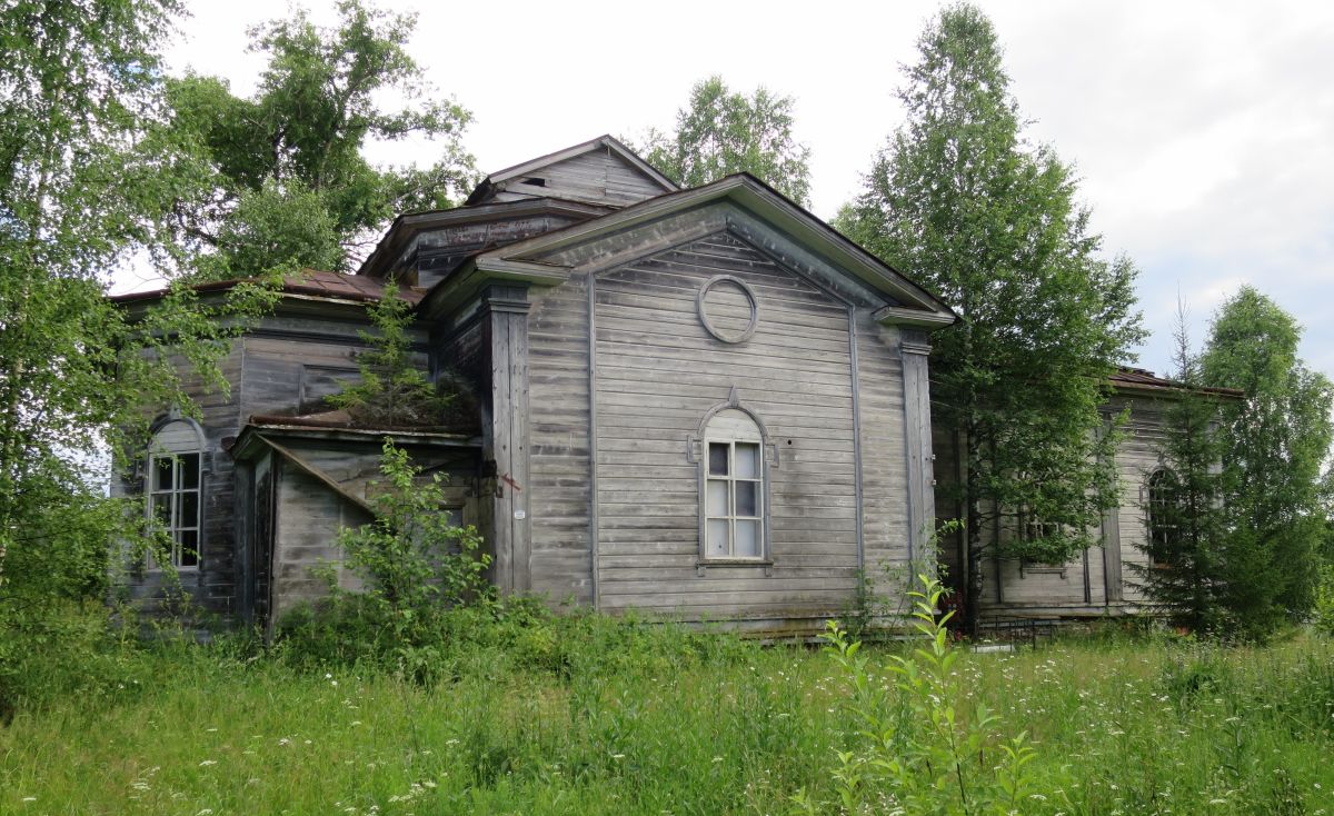Церковь Илии Пророка, Ильинское (Октябрьский район, Костромская область). фасады, Вид с севера