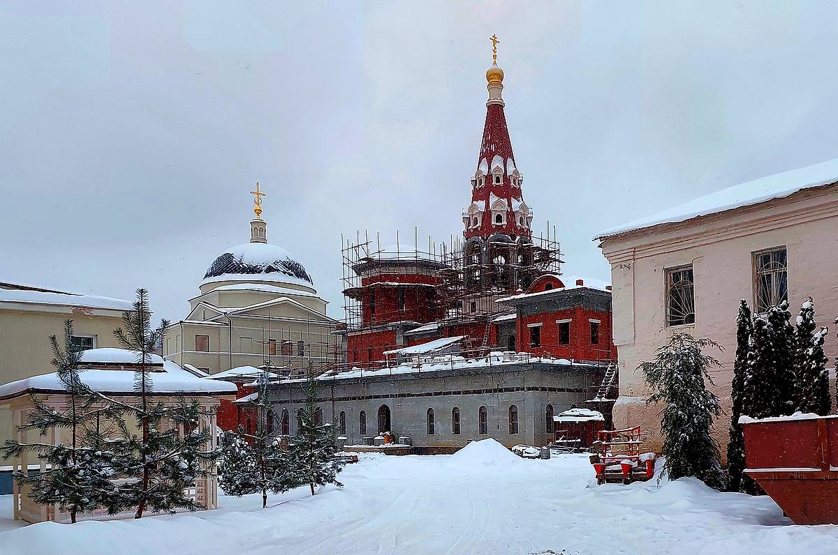 документальные фотографии. Александро-Невский Ново-Тихвинский монастырь. Церковь Успения Пресвятой Богородицы (новая), Екатеринбург (Екатеринбург (МО город Екатеринбург), Свердловская область)