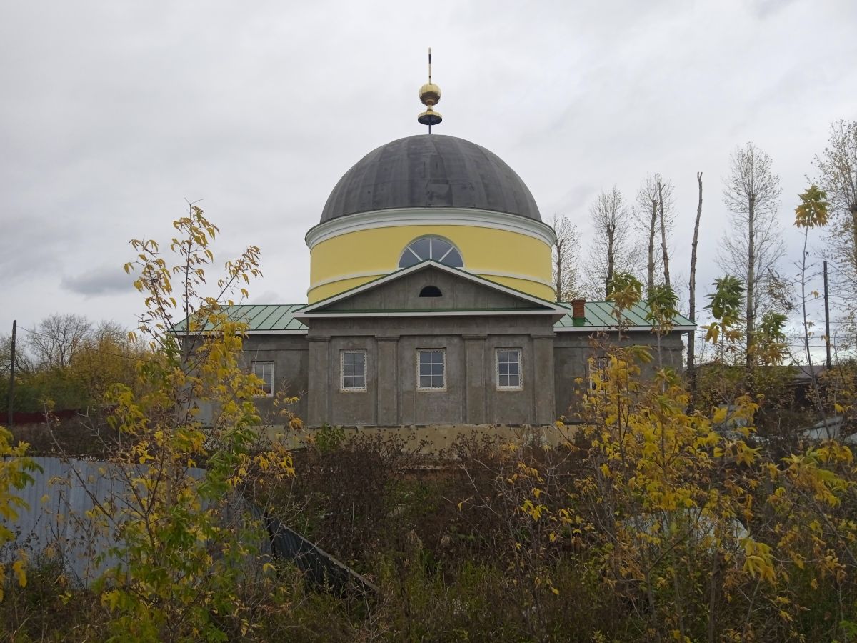 Церковь Иоанна Кронштадтского (строящаяся), Замараево (Пермский район, Пермский край). фасады