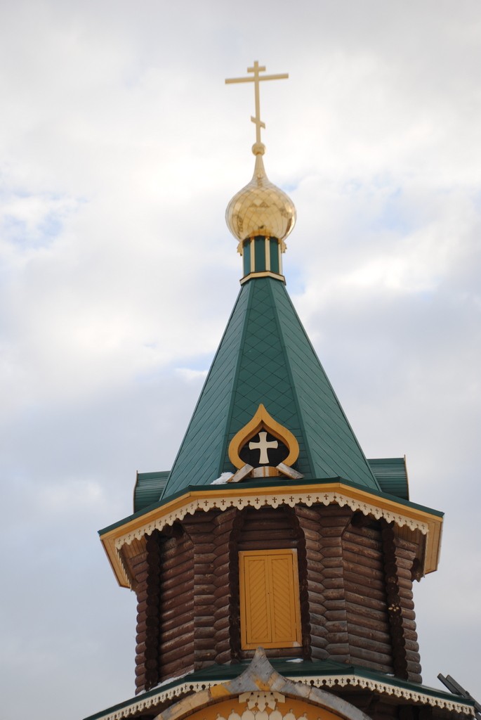 Церковь Илии Пророка, Локти (Мошковский район, Новосибирская область). архитектурные детали, Завершение на восьмерике