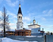 Церковь Пантелеимона Целителя (строящаяся), Вид с юго-запада<br>, Львовский, Подольский городской округ, Московская область
