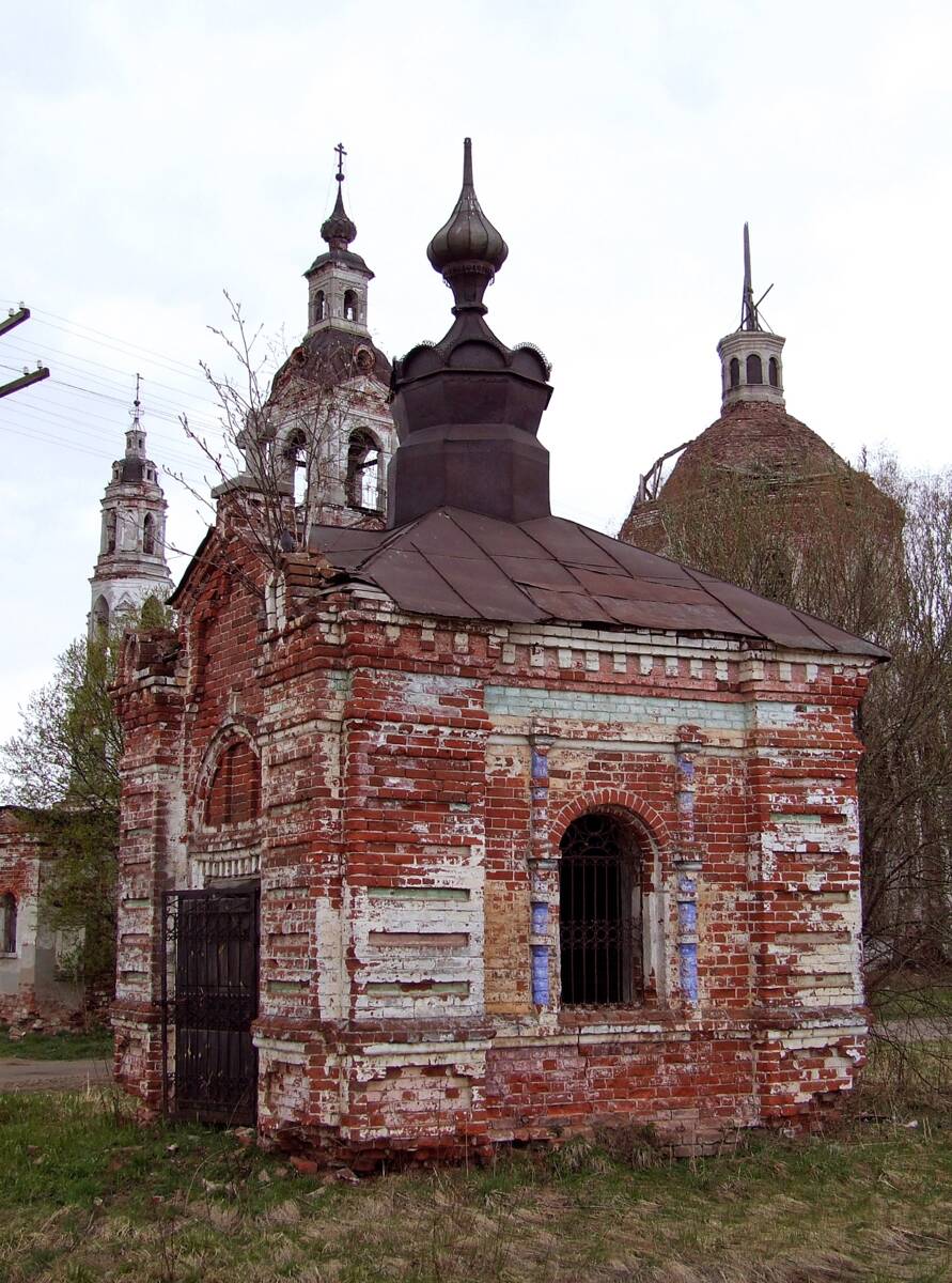 Неизвестная часовня, Порздни (Лухский район, Ивановская область). фасады