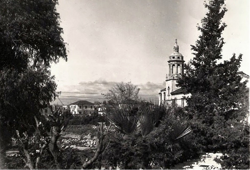 Церковь Михаила и Гавриила Архангелов, Мерсин (Мерсин, Турция). архивная фотография, Тиражная почтовая открытка 1930-х годов