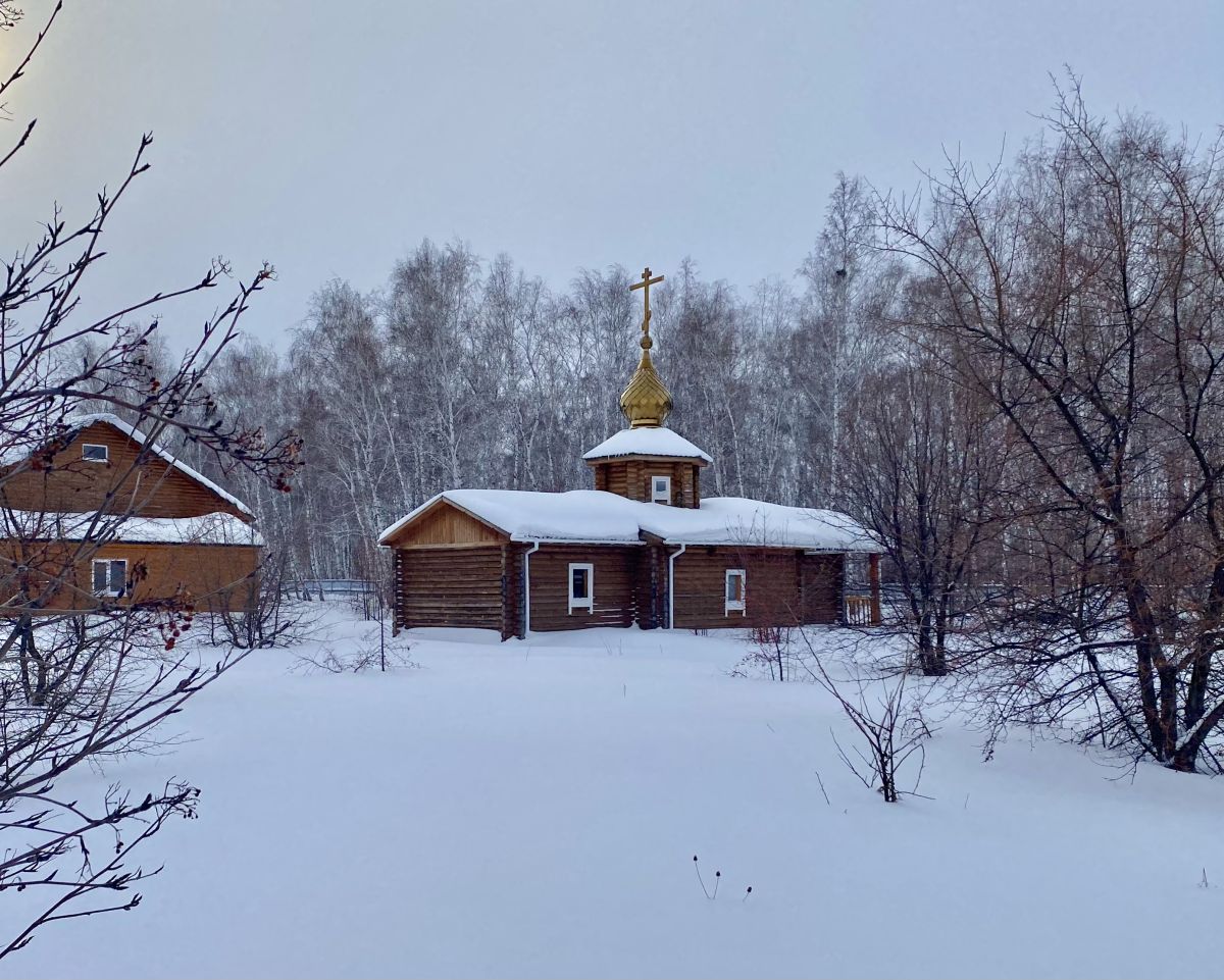 Серафимовский монастырь. Часовня Ксении Петербургской, Татьяновский (Марьяновский район, Омская область). фасады, Вид с СВ