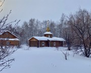 Серафимовский монастырь. Часовня Ксении Петербургской, Вид с СВ<br>, Татьяновский, Марьяновский район, Омская область
