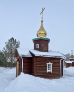 Серафимовский монастырь. Часовня Варвары Великомученицы, Южный фасад<br>, Татьяновский, Марьяновский район, Омская область