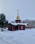 Серафимовский монастырь. Часовня Матроны Московской, Вид с СВ<br>, Татьяновский, Марьяновский район, Омская область