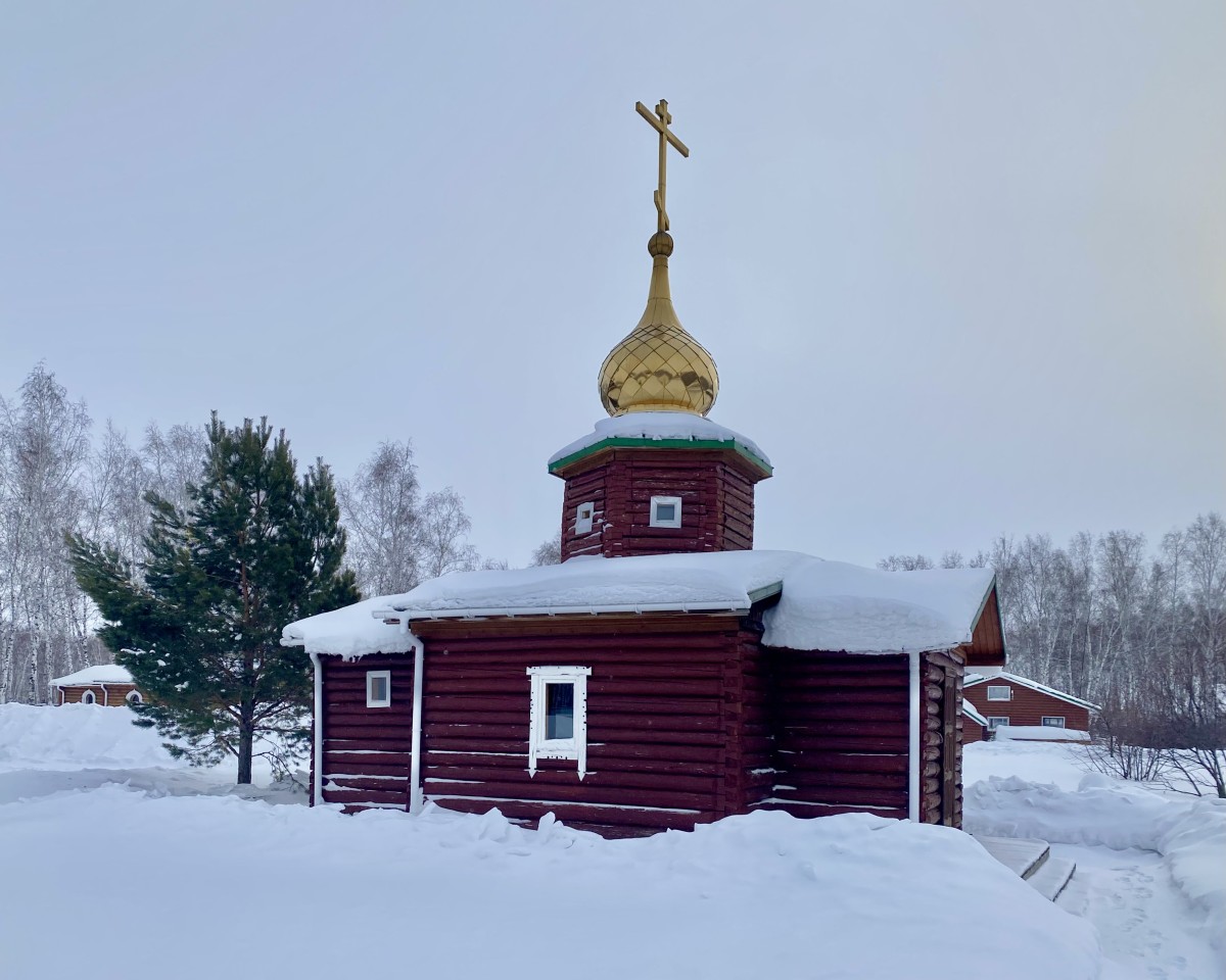 Татьяновский. Серафимовский монастырь. Часовня Матроны Московской. фасады, Вид с СЗ