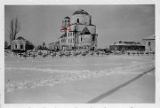 Храмовый комплекс. Собор Рождества Пресвятой Богородицы и церковь Петра и Павла, Фото 1942 г. с аукциона e-bay.de<br>, Демидов, Демидовский район, Смоленская область