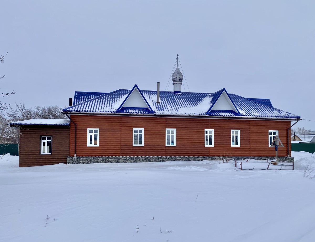 Церковь Михаила Архангела (новая), Усть-Заостровка (Омский район, Омская область). фасады, Южный фасад