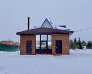 Церковь Михаила Архангела (новая), Западный фасад<br>, Усть-Заостровка, Омский район, Омская область