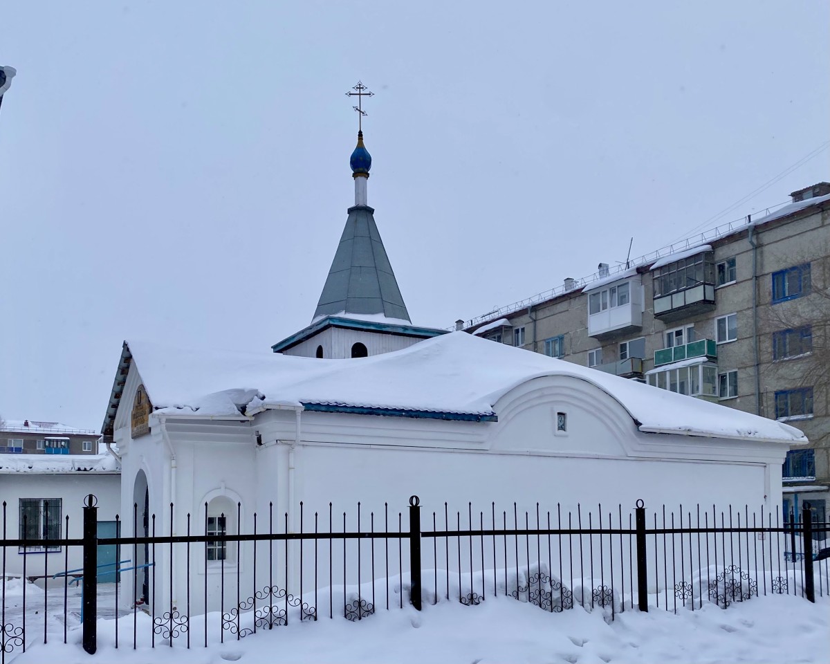Церковь Иверской иконы Божией Матери, Омск (Омск, город, Омская область). фасады, Вид с юга