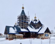 Церковь Рождества Пресвятой Богородицы, Вид с ЮЗ<br>, Марьяновка, Марьяновский район, Омская область